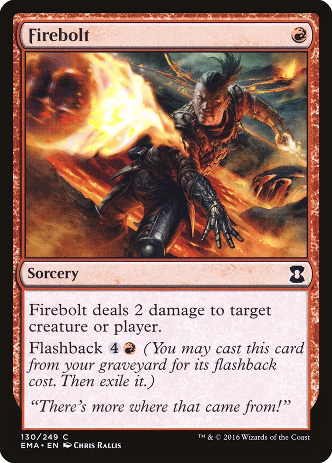 Firebolt - [Foil] Eternal Masters (EMA)