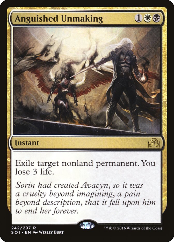 Anguished Unmaking - Shadows over Innistrad (SOI)