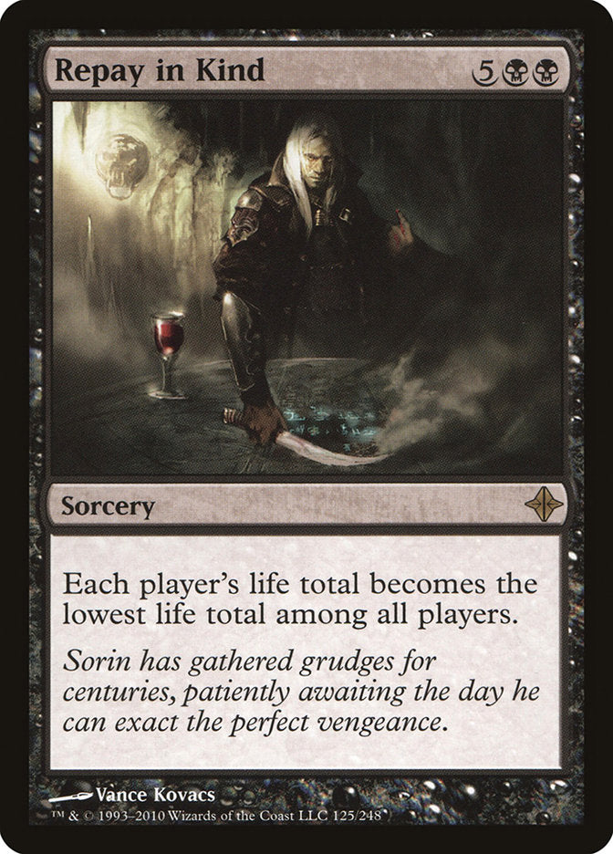 Repay in Kind - [Foil] Rise of the Eldrazi (ROE)