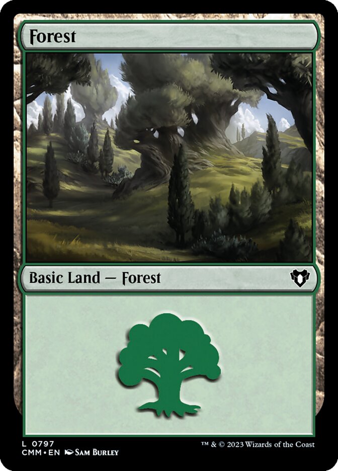 Forest (797) - Commander Masters (CMM)