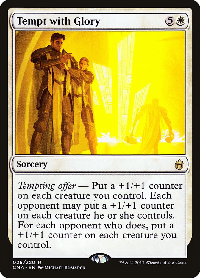 Tempt with Glory - Commander Anthology (CMA)