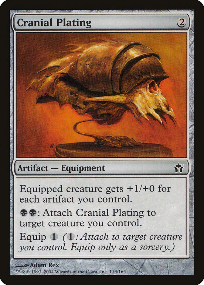 Cranial Plating - [Foil] Fifth Dawn (5DN)