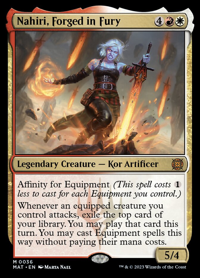 Nahiri, Forged in Fury - March of the Machine: The Aftermath (MAT)