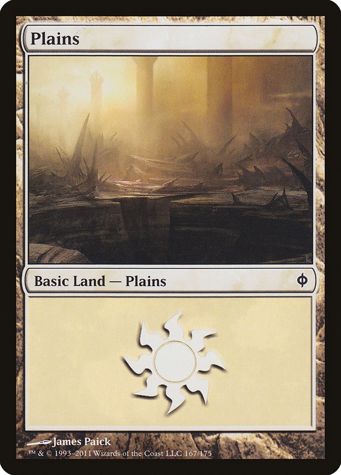 Plains (167) - [Foil] New Phyrexia (NPH)