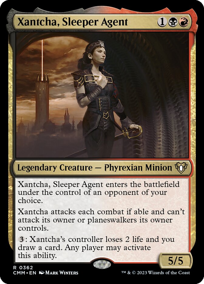 Xantcha, Sleeper Agent - Commander Masters (CMM)