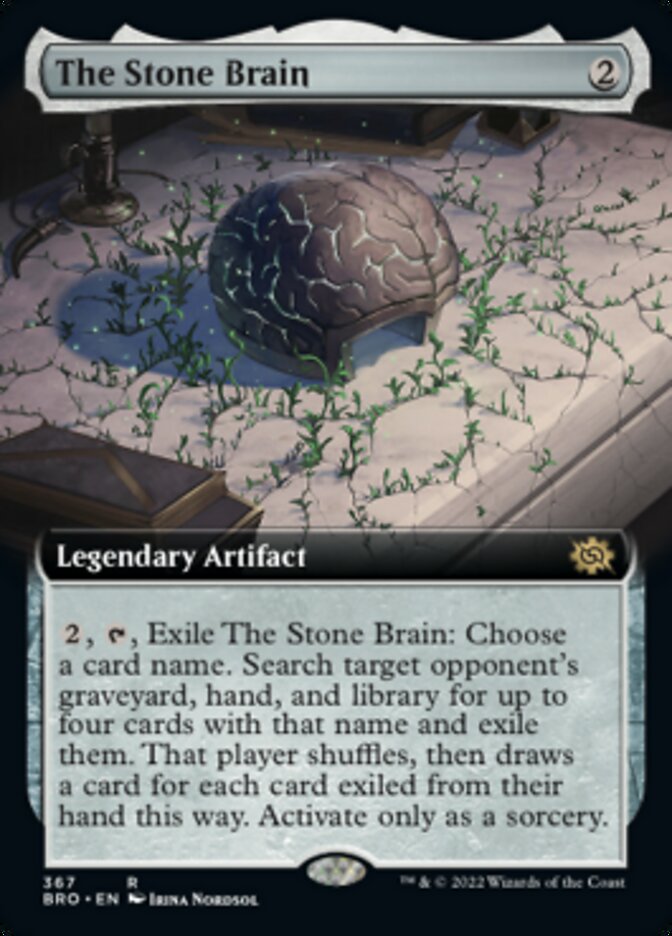 The Stone Brain - [Extended Art] The Brothers' War (BRO)