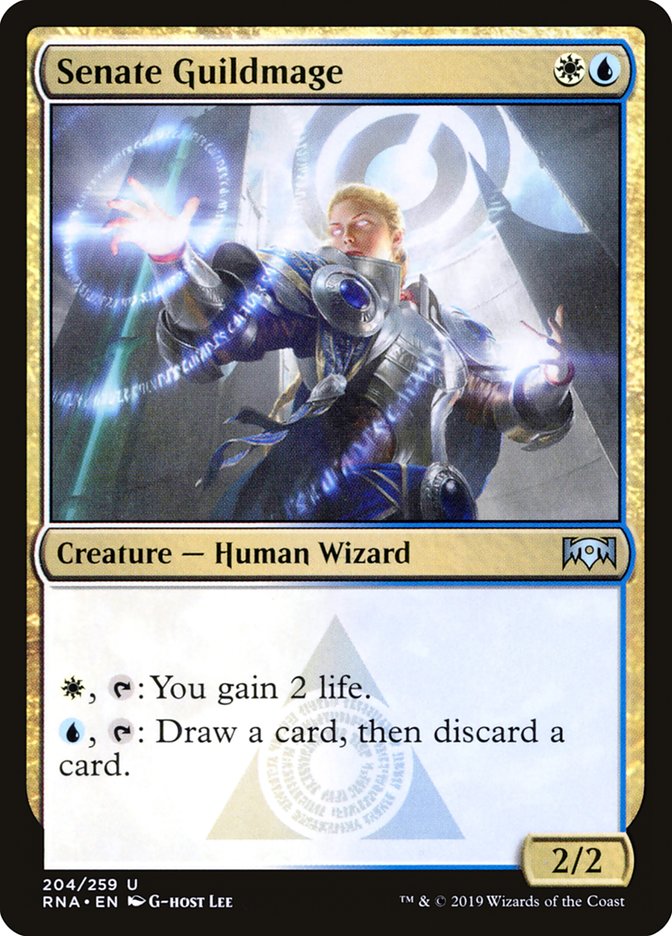 Senate Guildmage - [Foil] Ravnica Allegiance (RNA)