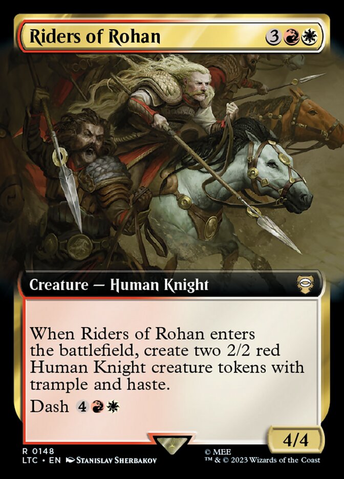 Riders of Rohan - [Extended Art] Tales of Middle-earth Commander (LTC)