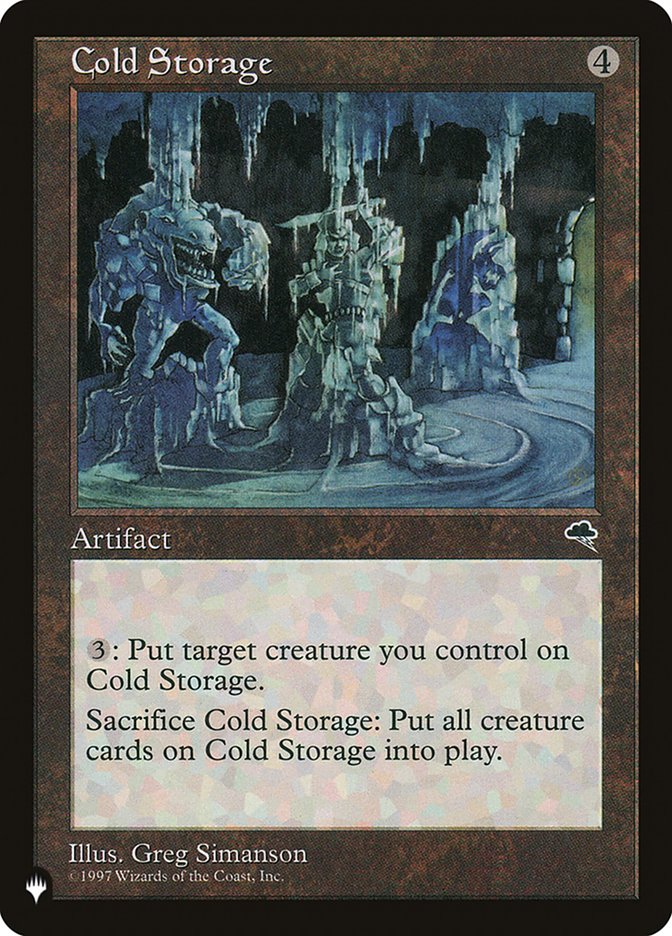 Cold Storage - [Retro Frame] The List (PLIST)