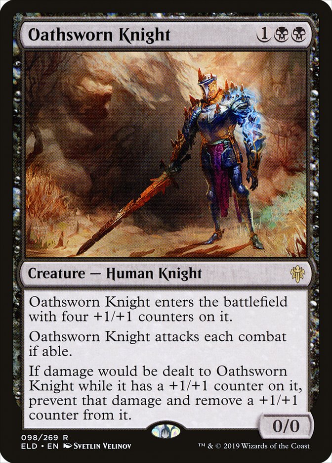 Oathsworn Knight - [Foil] Throne of Eldraine (ELD)