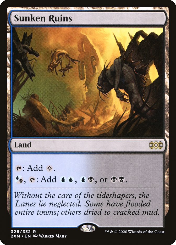 Sunken Ruins - [Foil] Double Masters (2XM)