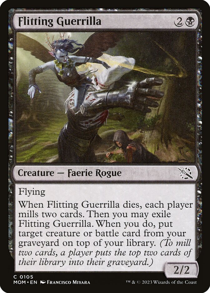Flitting Guerrilla - [Foil] March of the Machine (MOM)
