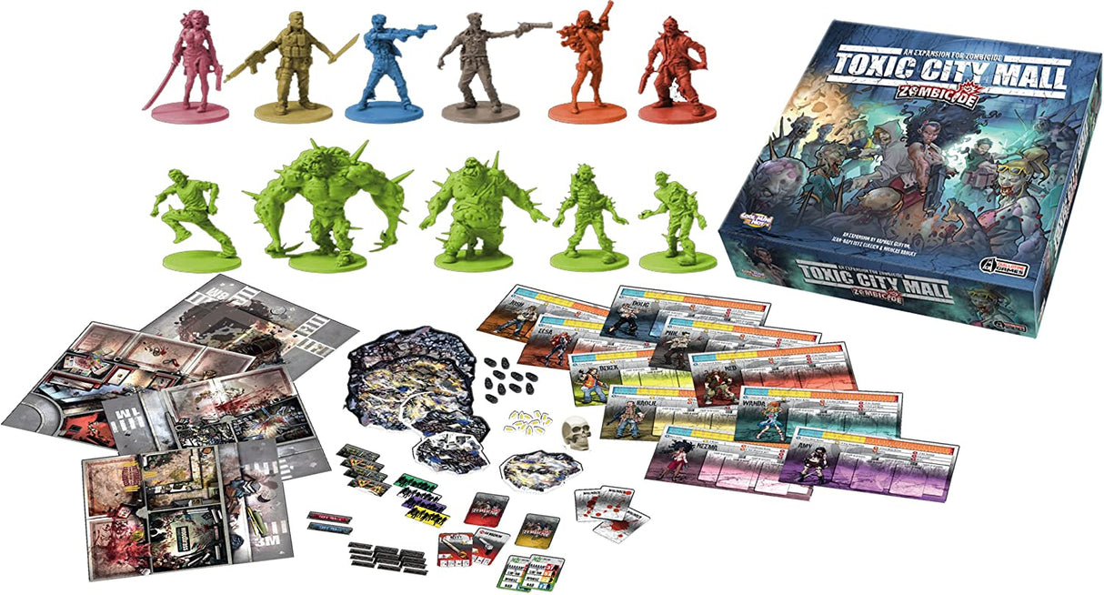 Zombicide: Toxic City Mall (2013) - [Expansion] Cool Mini or Not