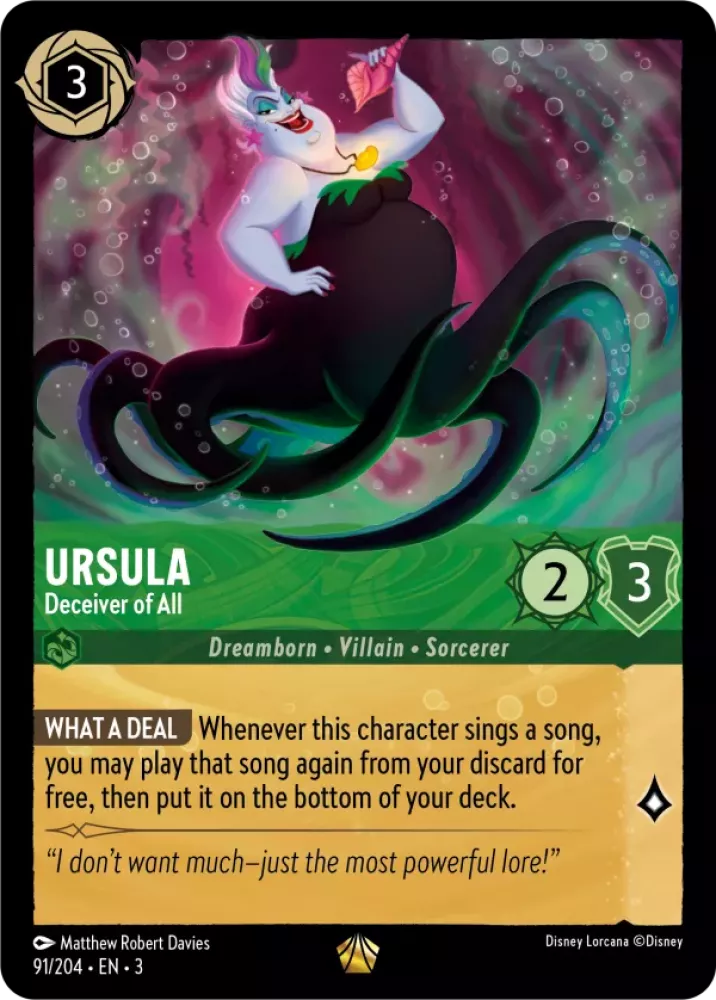 Ursula - Deceiver of All - [Foil] Into the Inklands (3)