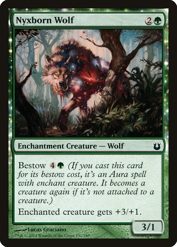 Nyxborn Wolf - [Foil] Born of the Gods (BNG)