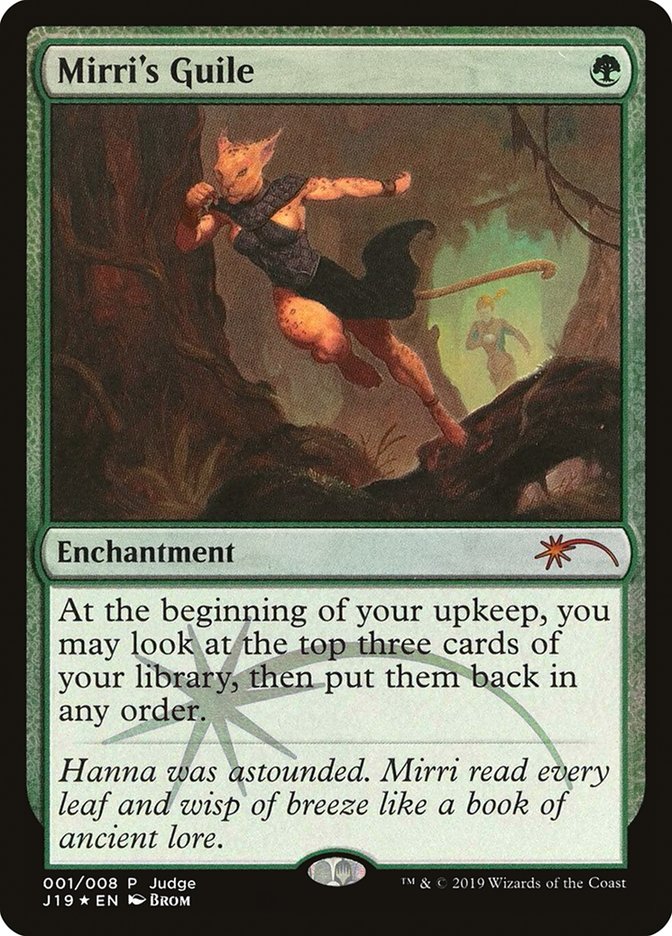 Mirri's Guile - [Foil, Promo] Judge Gift Cards 2019 (J19)