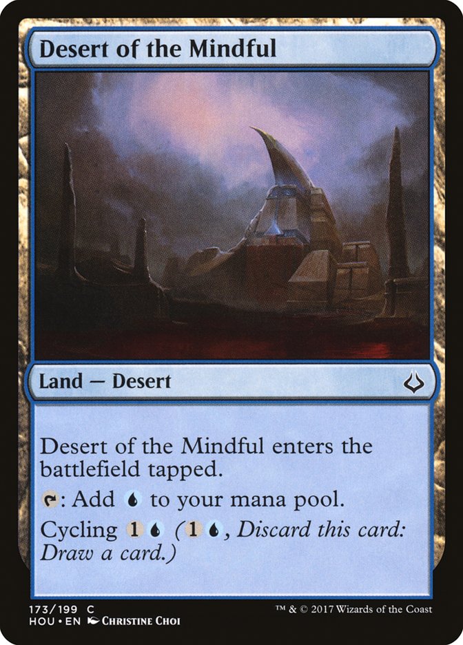 Desert of the Mindful - [Foil] Hour of Devastation (HOU)