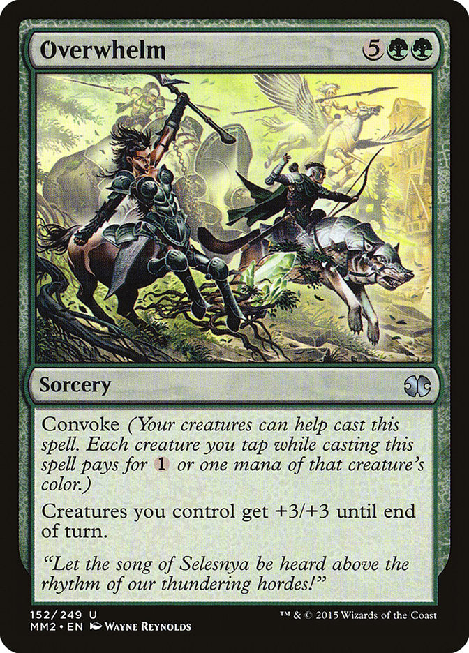 Overwhelm - Modern Masters 2015 (MM2)