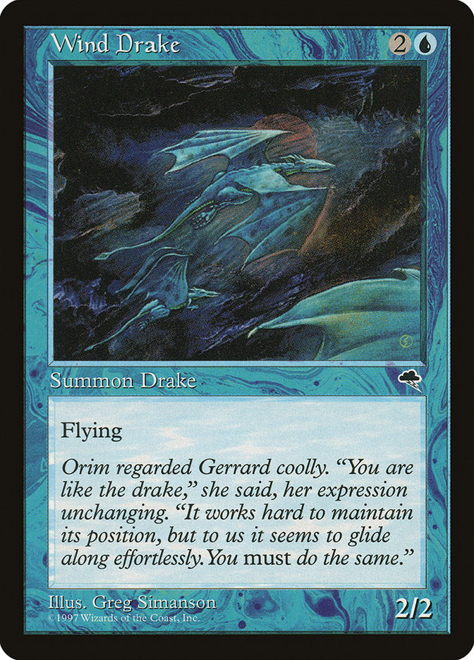 Wind Drake - [Retro Frame] Tempest (TMP)