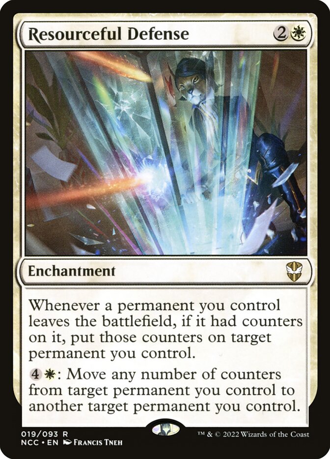 Resourceful Defense - [Foil] New Capenna Commander (NCC)
