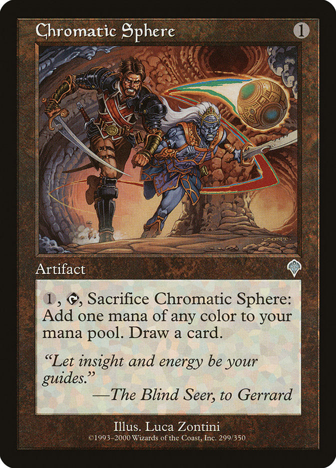 Chromatic Sphere - [Foil, Retro Frame] Invasion (INV)
