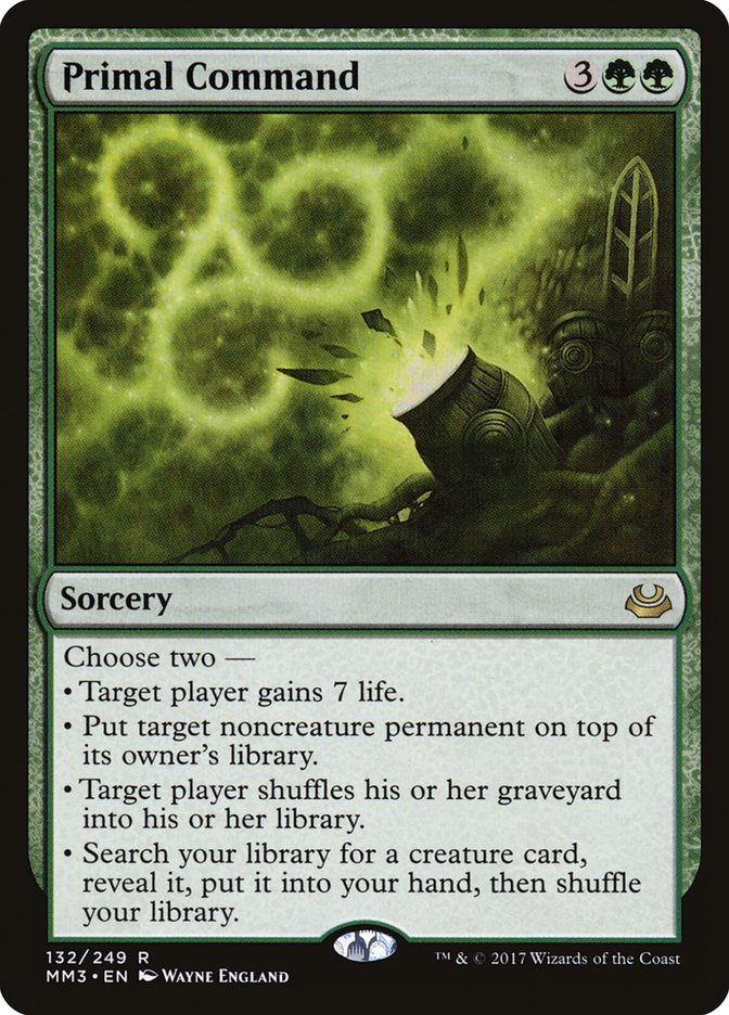 Primal Command - Modern Masters 2017 (MM3)