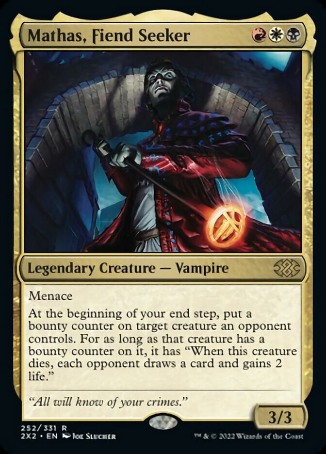 Mathas, Fiend Seeker - Double Masters 2022 (2X2)