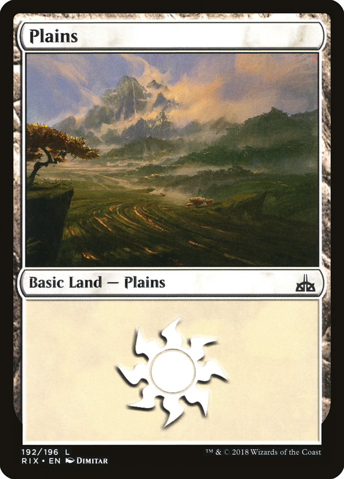 Plains - Rivals of Ixalan (RIX)