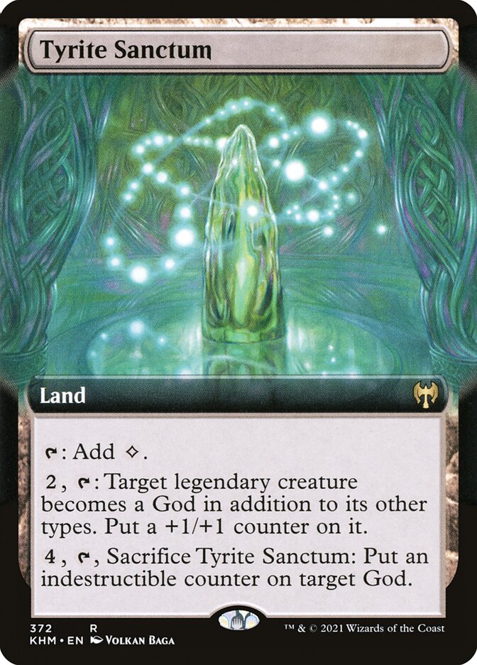 Tyrite Sanctum - [Extended Art] Kaldheim (KHM)