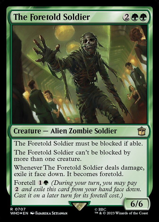 The Foretold Soldier - [Surge Foil] Doctor Who (WHO)