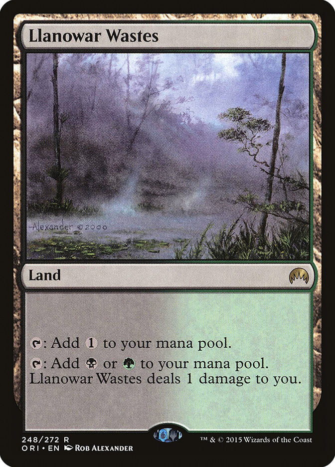 Llanowar Wastes - [Foil] Magic Origins (ORI)