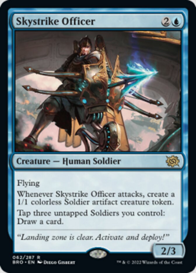 Skystrike Officer - [Foil] The Brothers' War (BRO)
