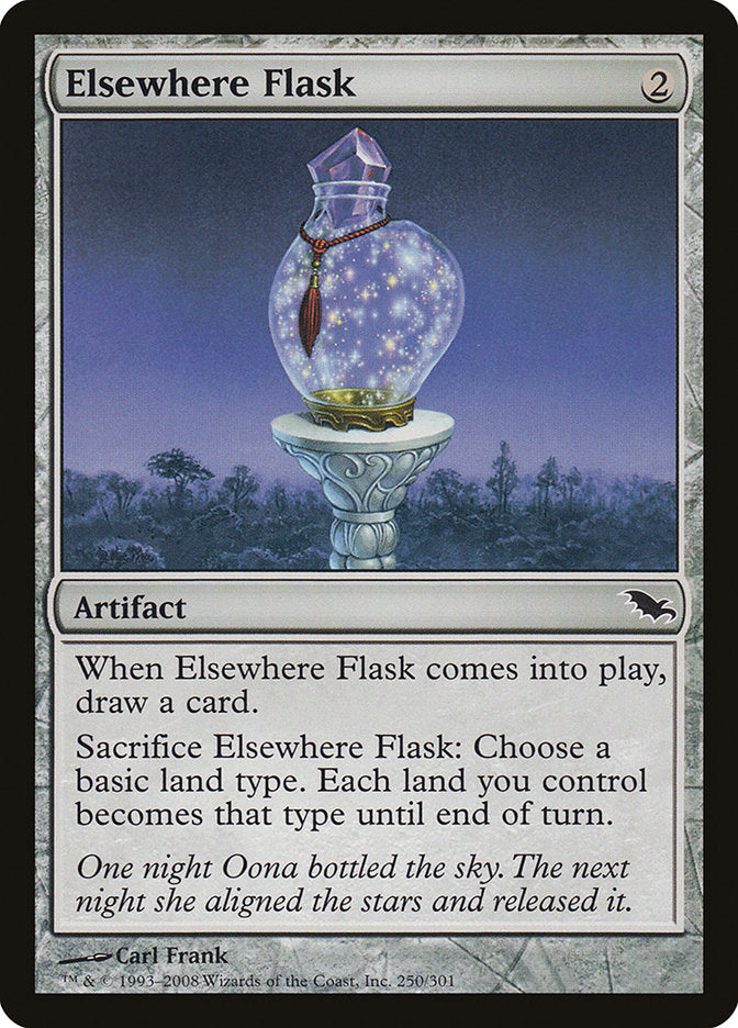 Elsewhere Flask - [Foil] Shadowmoor (SHM)