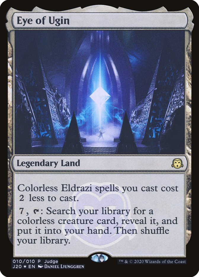 Eye of Ugin - [Foil, Promo] Judge Gift Cards 2020 (J20)