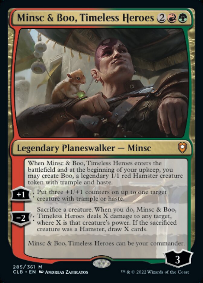 Minsc & Boo, Timeless Heroes - Commander Legends: Battle for Baldur's Gate (CLB)