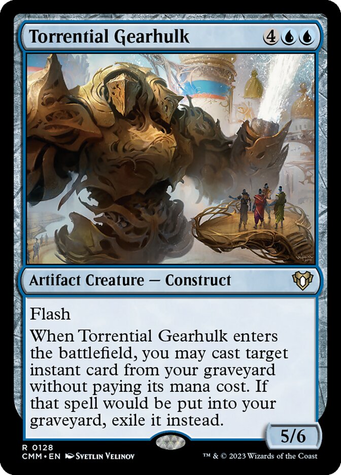 Torrential Gearhulk - [Foil] Commander Masters (CMM)