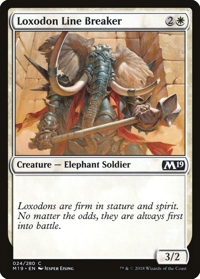 Loxodon Line Breaker - Core Set 2019 (M19)