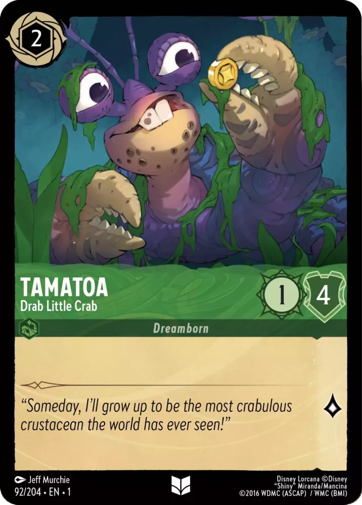 Tamatoa - Drab Little Crab - [Foil] The First Chapter (1)