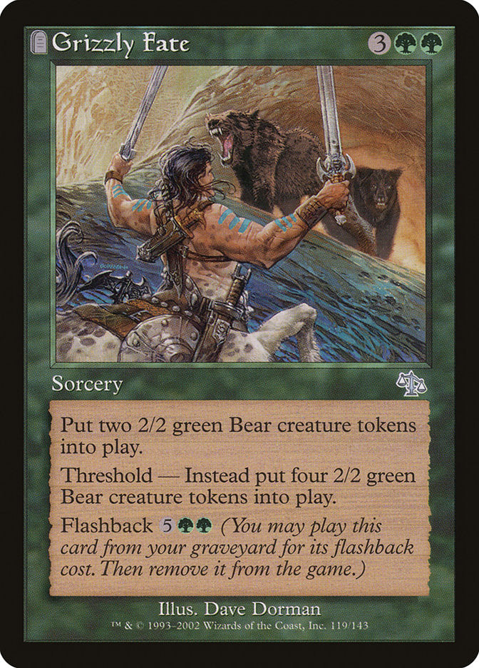 Grizzly Fate - [Foil] Judgment (JUD)