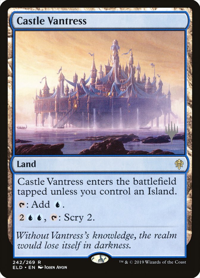 Castle Vantress - [Foil, Promo] Throne of Eldraine Promos (PELD)