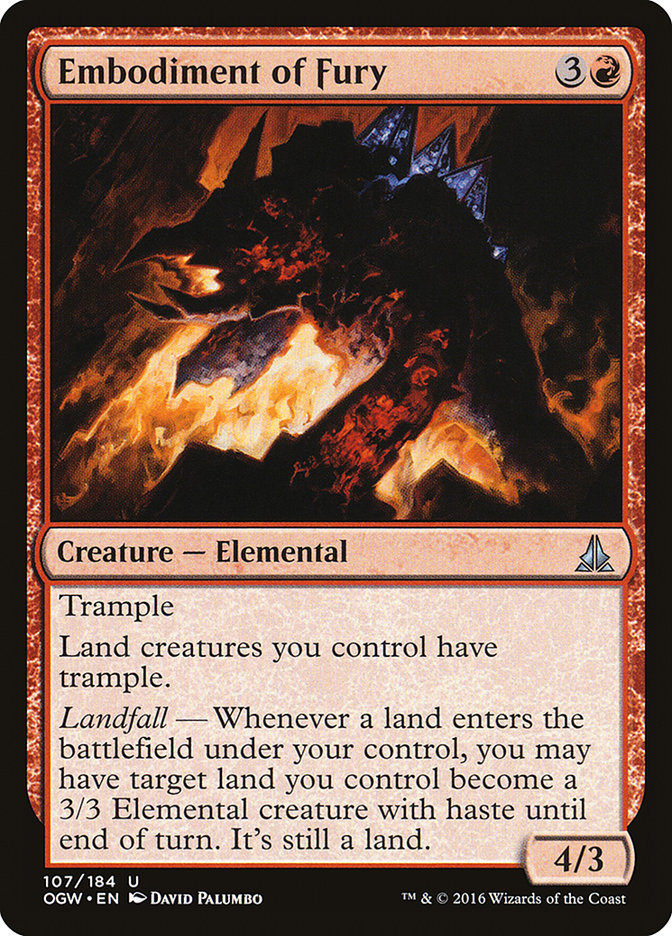 Embodiment of Fury - [Foil] Oath of the Gatewatch (OGW)