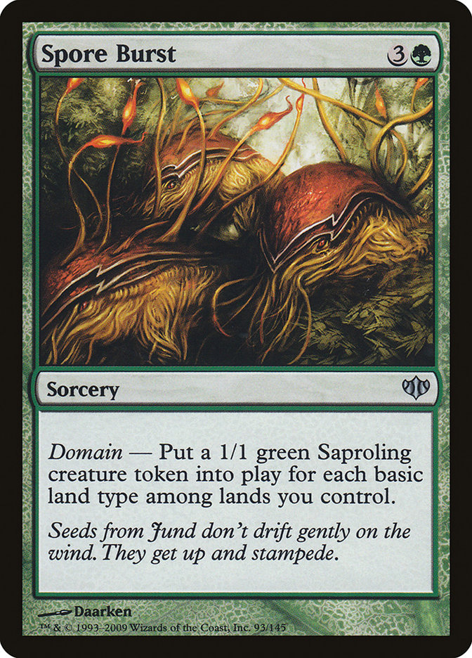 Spore Burst - [Foil] Conflux (CON)