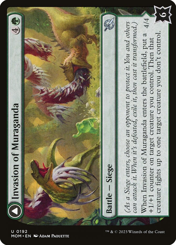 Invasion of Muraganda // Primordial Plasm - [Foil] March of the Machine (MOM)