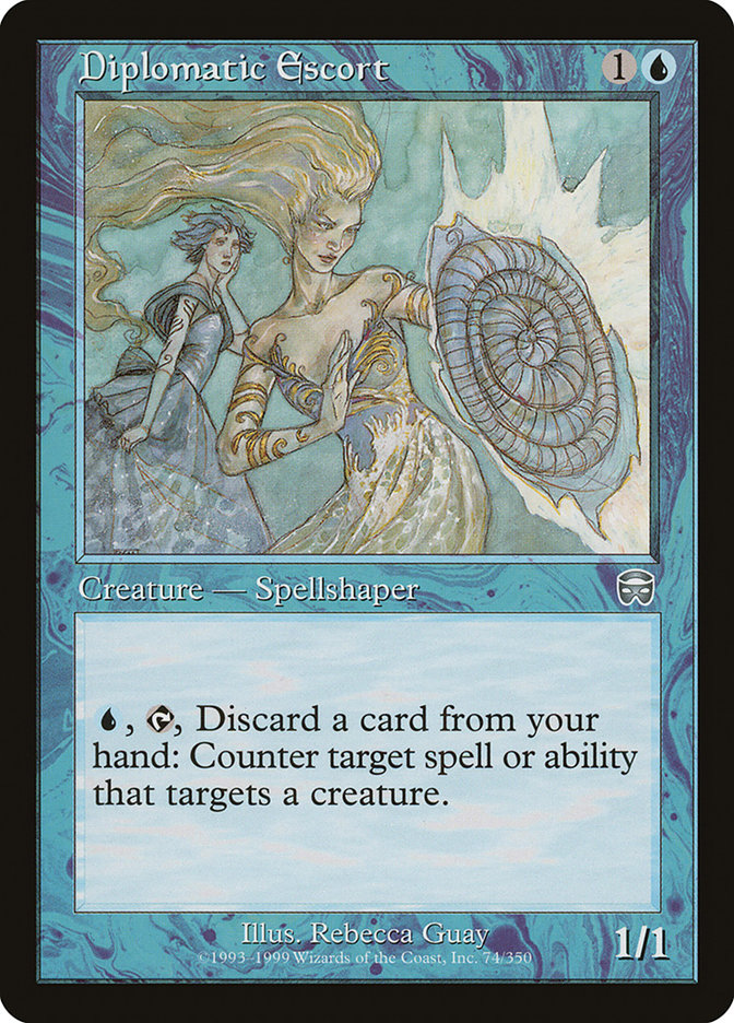 Diplomatic Escort - [Foil] Mercadian Masques (MMQ)