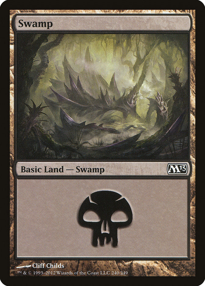 Swamp (240) - [Foil] Magic 2013 (M13)