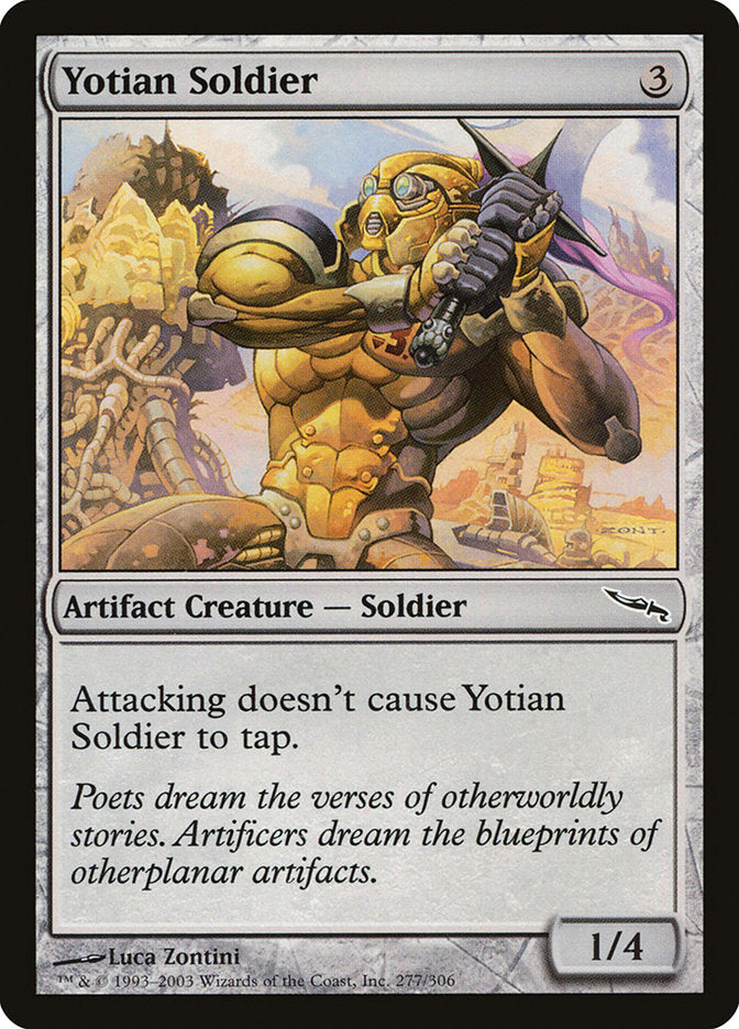 Yotian Soldier - [Foil] Mirrodin (MRD)