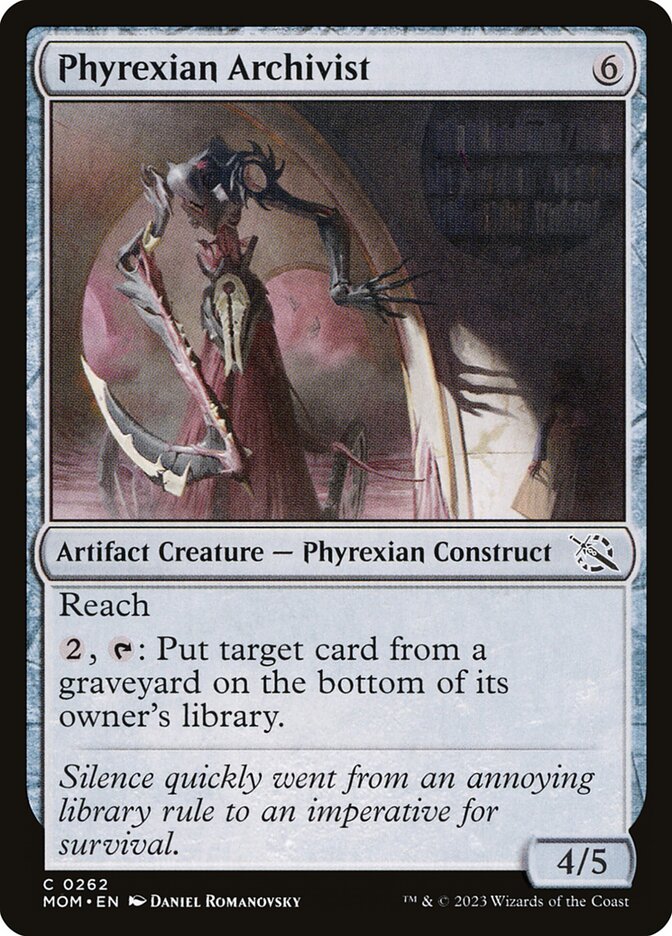 Phyrexian Archivist - March of the Machine (MOM)