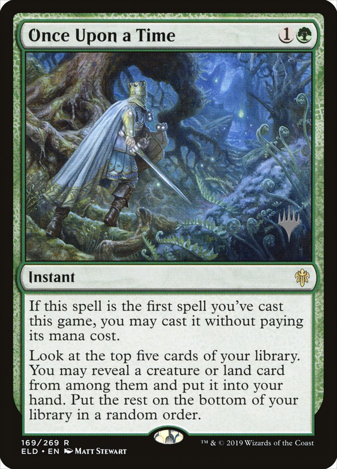 Once Upon a Time - [Promo] Throne of Eldraine Promos (PELD)