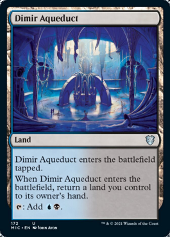 Dimir Aqueduct - Midnight Hunt Commander (MIC)