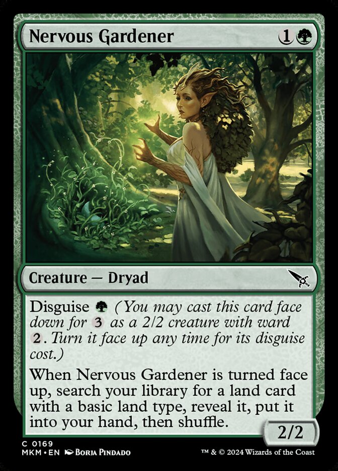 Nervous Gardener - [Foil] Murders at Karlov Manor (MKM)